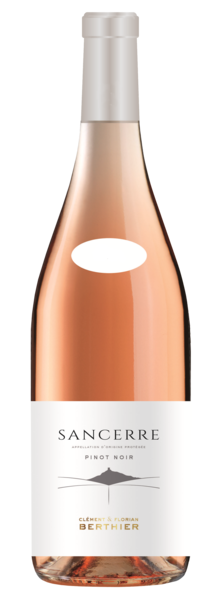 Bouteille de Sancerre rosé