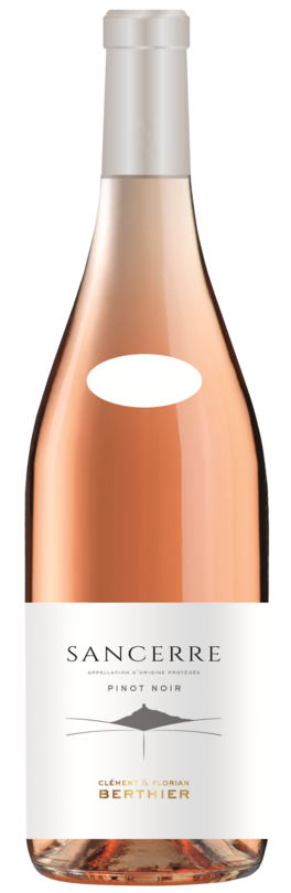 Bouteille de Sancerre rosé
