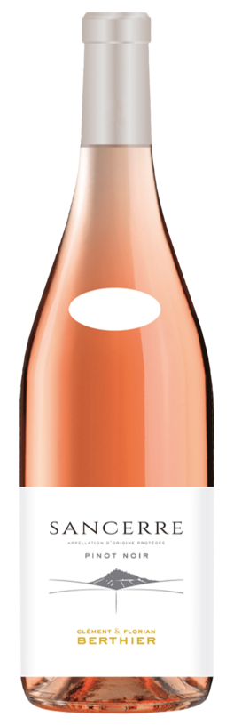 Bouteille de Sancerre rosé